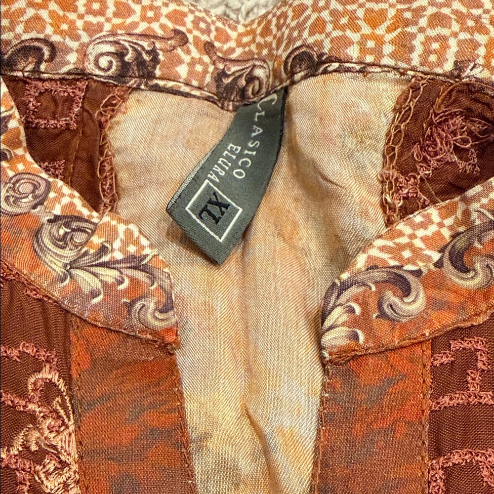 Patchwork Long Sleeve 3 Piece Suit - image 7